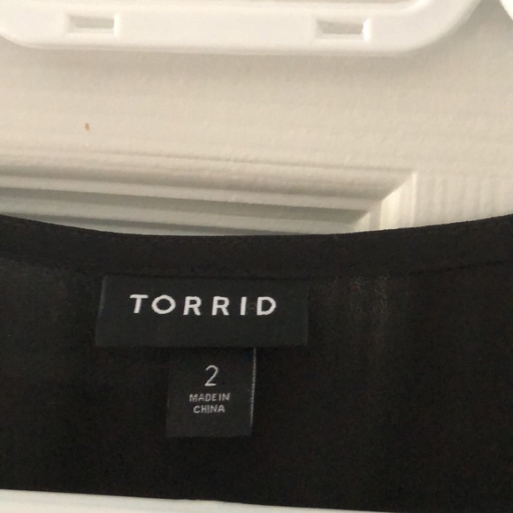 Sheer black baby doll top - Picture 3 of 4